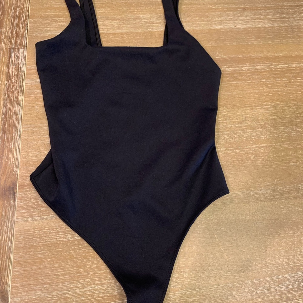 Good American  One Piece Black Woman under garment
